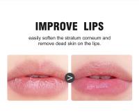 HANDAIYAN Exfoliante labial de doble acción 2 en 1: tratamiento exfoliante para labios, hidratante para labios secos y escamosos, vegano, nutre, hidrata - details 4