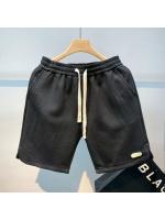 2025 verano casual pantalones cortos de los hombres de la marca de moda ins suelto casual tendencia exterior desgaste medio pantalones versátil versión coreana pantalones de cinco puntos - details 2