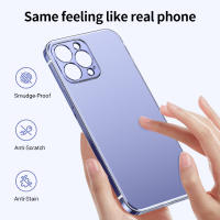 Funda de Metal de acero inoxidable para iPhone 14 Pro Max, carcasa trasera de protección de lente de glaseado, Marco De Colores primario, novedad de 2023 - details 4