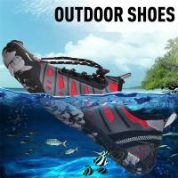 Zapatos tácticos de senderismo de malla transpirable para hombres y mujeres, antideslizantes, duraderos, trekking, escalada, aguas arriba, vadear, zapatillas de agua - details 3