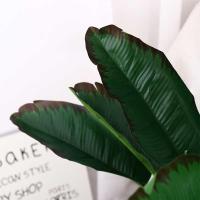 Decoración de boda, vegetación, decoración Tropical grande para el hogar, palmera Artificial, planta falsa, árbol de plátano de imitación - details 5