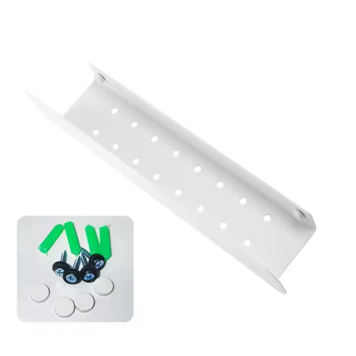 Estante de almacenamiento para el baño montado en la pared, estante de almacenamiento de acero inoxidable antioxidante de gran capacidad, ahorro de espacio, escurridor de ducha duradero - 1