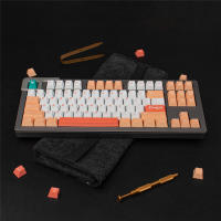 Teclas de color crema de melocotones, perfil de cereza, Material PBT, sublimación, Teclado mecánico MX Switch, 23/129 teclas - details 4