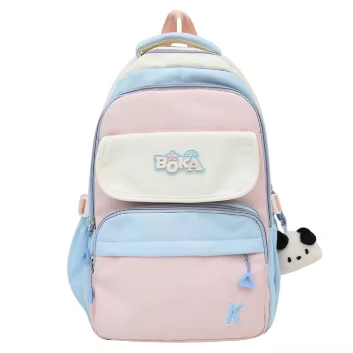 Mochila Escolar de Gran Capacidad Nylon para Interiores, Nylon para Exteriores - 1