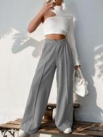 Pantalones de Pierna Ancha y Cintura Alta para Mujer Aestético Original Chic y Elegante - details 11