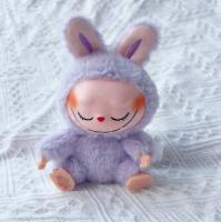 Bubble materab Heart Macaron peluche Doll Rabb sentado en la segunda generación - details 3