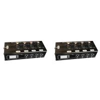 Extensor de Cable de red DMX512 hembra, 4 canales, 3 pines, XLR, Audio y DMX, 2 unidades - details 0