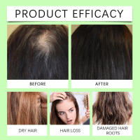 La mascarilla de aceite de ricino mejora el cabello seco y encrespado, hidrata, suaviza y cuida el cabello. - details 8