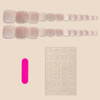 Uñas postizas de ojo de gato rosa, material seguro de larga duración, impermeable, uso diario y fiestas - details 1