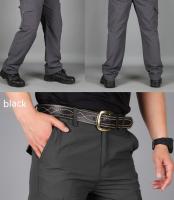 Pantalones De Ciudad Para Hombre Cargo Resistentes Al Agua Y Algodón Pantalones Casuales Multi-bolsillos Y Secado Rápido - details 22