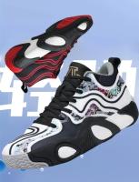 2025Zapatillas de baloncesto para hombre, calzado deportivo para exteriores, zapatillas de deporte a la moda para hombre, zapatillas de baloncesto con suela de goma resistente al desgaste, unisex 36-45 - details 3
