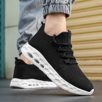 Zapatillas de correr a la moda para hombre, deportivas atléticas, transpirables, cómodas, ligeras, informales, antideslizantes, para gimnasio, entrenamiento, uso diario - details 9