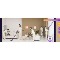Limpiador inalámbrico CHEBIO, palo de 550W/45Kpa con pantalla inteligente, limpiadores domésticos con tiempo de ejecución máximo de 65 minutos, modo automático y antienredos - details 4