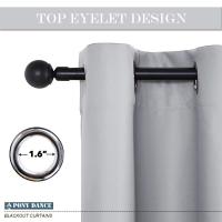 Cortinas opacas con persianas para sala de estar, cortina aislante para dormitorio, 1 pieza - details 18