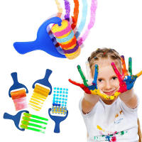 Cepillos de Pintura de Esponja para Niños, Herramientas de Dibujo para Niños, Pintura templana, Artesanías DIY - details 1