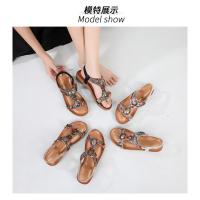 Sandalias de Mujer Verano 2025 |   Zapatos Bohemios Étnicos con Cristales |   Sandalias Deportivas Playa Suela Blanda Antideslizante - Moda Elegante y Confort - details 7