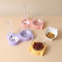 Cuenco Automático para Mascotas Alimentador Completo para Gatos y Perros Fuente de Beber Elevada - details 0