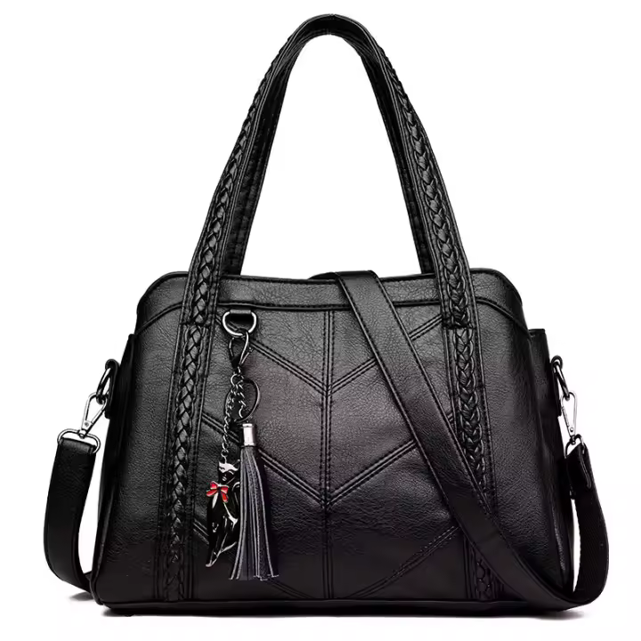 Bolso de cuero de lujo para mujer, Bandolera de hombre de alta calidad - 1