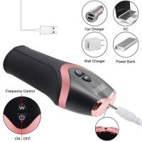 Embalaje privado Sexy Copa de avión vibratoria eléctrica entrenador de eyaculación retardada juguetes sexuales productos para adultos adecuados para la masturbación masculina - details 26