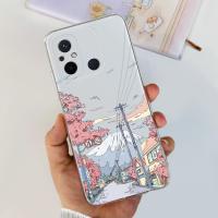 Fundas de silicona transparente para Xiaomi Redmi 12c, patrón de moda, pintura al óleo, funda de teléfono, Redmi 12c, 12 c, redmi12c - details 37