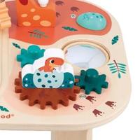 Janod dino table juego de desarrollo de actividades múltiples juego educativo J05825