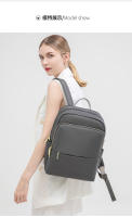 Mochila de viaje para computadora portátil Color gris Mochilas de viaje para mujer Gran capacidad para llevar en la mano Mochilas para portátil de 14 "Mochila de negocios para mujer Tela Oxford impermeable - details 11