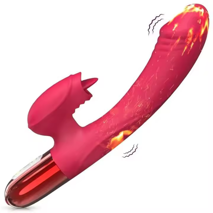 Vibrador potente para mujeres con lengua lamiendo estimulador de clítoris masturbador femenino consolador de punto G productos para adultos juguetes sexuales - 1