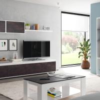 Mesa Elevable de Blanco Artik Estilo Sala y Comedor Medidas 102cm x 43/54cm x 50cm - details 23