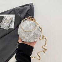 Bolso portátil para banquete de noche con bordado, bolso de mano con bola de encaje de gran capacidad, bolso de hombro, bolso cruzado, bolso de mano para mujer - details 5