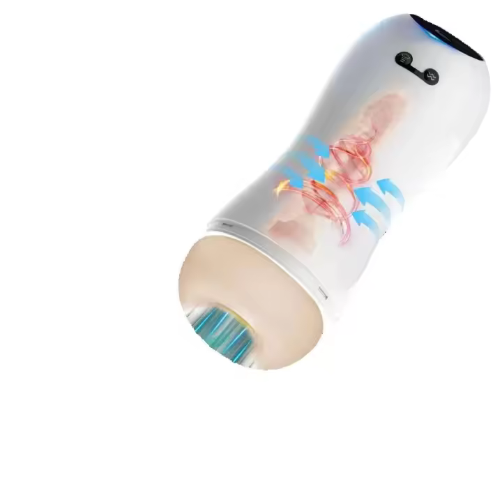 Leten masturbador masculino automático, vibración de succión, masturbador de succión Oral, Juguetes sexuales al vacío de Vagina Real - 1