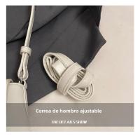 Bolso de mano de gama alta con textura de moda, bolso de hombro pequeño y versátil Retro para mujer - details 3