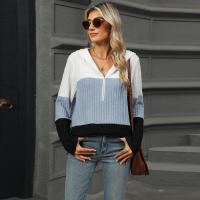 Sudadera con capucha con cremallera para mujer, suéter suelto de manga larga, tops de moda, - details 7