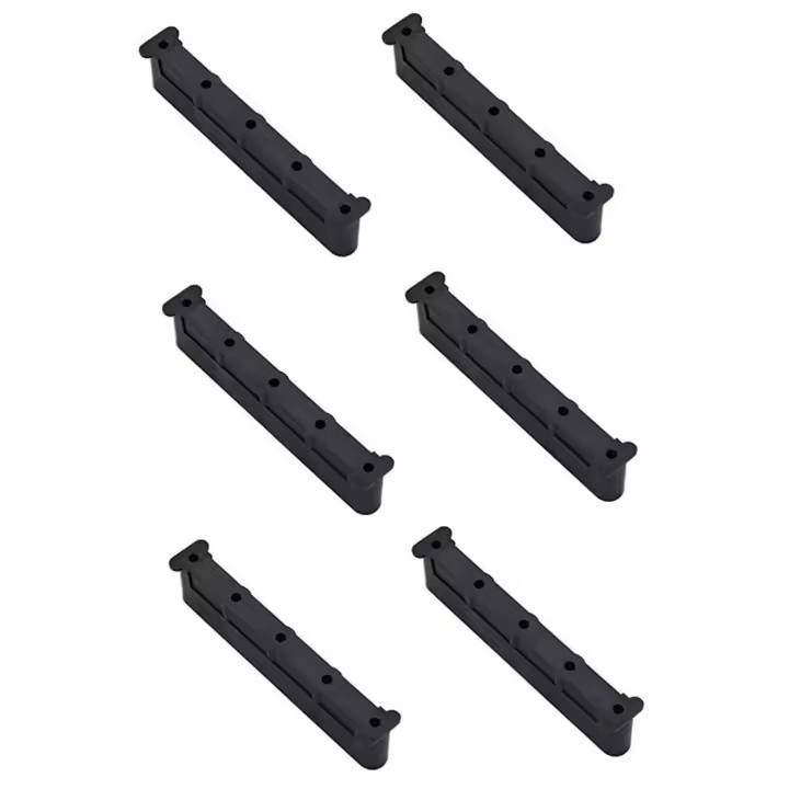 Accesorios de reparación de tabla de surf de plástico, 5 agujeros ajustables, inserto de estribo, 6 piezas por lote, nuevo - 1