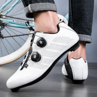 Zapatillas de ciclismo para hombre y mujer, zapatos de bicicleta compatibles con Peloton, Delta, Clip de tacos para ciclismo de carretera, interior y exterior, Pedal de gran tamaño - details 7