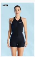 Nuevo traje de baño para mujer, traje de baño de una pieza anti UV, traje de buceo, protector contra sarpullidos, sin mangas, con cremallera, traje de baño para Surf, neopreno - details 6
