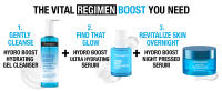 the vital regimen boost you need hydro boost gel cleanser ultra hydrating serum night pressed serum