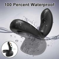 Leten Vibrador Control Remoto 4IN1 Nuevo Juguete Sensual para Parejas Estimulador de Perineum y Testículos Retrasador de Ejaculación Salud - details 5