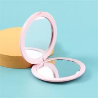 Esfuerzo de Belleza Portátil Espejo de Maquillaje Plegable Mini Doble Cara Color Crema - details 9