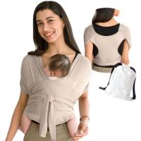 Mochila Portabebés Delantera, Portabebés Tipo Fular para Recién Nacidos, Ideal para el Verano y Salidas, Estilo Sears - details 7
