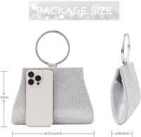 Elegante bolso de mano y bolso de mujer Krutsch con cristal, vestido de noche, fiesta de boda - details 0