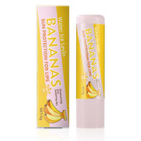Bálsamo labial protector solar de melocotón y plátano SPF 30 UVA protege los labios Bálsamo labial incoloro hidratante - details 6