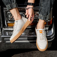 Xiaobai zapatos de hombre 2025 nueva superficie de cuero de verano deportes suela suave transpirable No. 1 zapatos de junta casual zapatos de cuero de los hombres. - details 17
