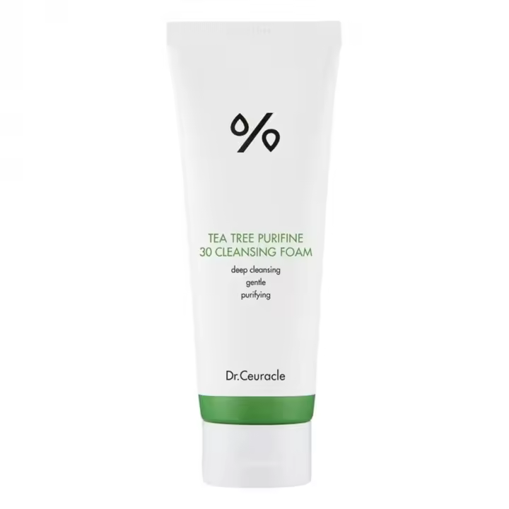 Dr.Ceuracle Tea Tree Purifine 30 Espuma limpiadora de cuerpo completo que también hidrata y protege No alergénica No sensibilizante - 1