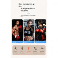 Máquina de Boxeo Musical Máquina de Boxeo Electrónica Portátil con Soporte de Pared y Bluetooth para Boxeo con Guantes - details 4