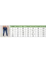 Pantalones vaqueros de mezclilla con cordón en la cintura para mujer, pantalones de tubo elásticos de cintura alta, pantalones de mujer - details 0