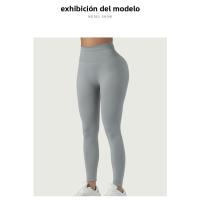 Pantalones largos de yoga deportivo europeo y americano, pantalones de yoga de estilo americano sin logoAlta calidad en stock - details 1