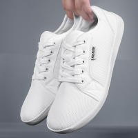 Zapatos anchos antideslizantes para hombre, calzado de punta ancha para exteriores, Zapatillas de malla informales, minimalista - details 6