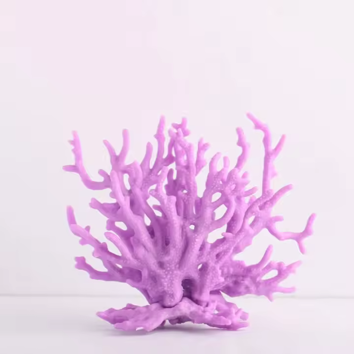 Acuario de Coral de simulación, planta de agua de resina falsa, decoraciones de Coral marino duro muerto, adornos debajo del mar - 1