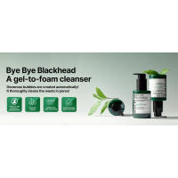 SOME BY MI Bye Blackhead 30 días Miracle Green Tea Tox Cleanser 4.23 oz, 120 g Mascarilla de lavado y burbujas Eliminación diaria de puntos negros y poros - details 2