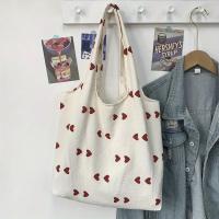 Bolso Cruzado Casual de Puntos Bolso de Hombro Abierto de Gran Capacidad con Correa Fija - details 2
